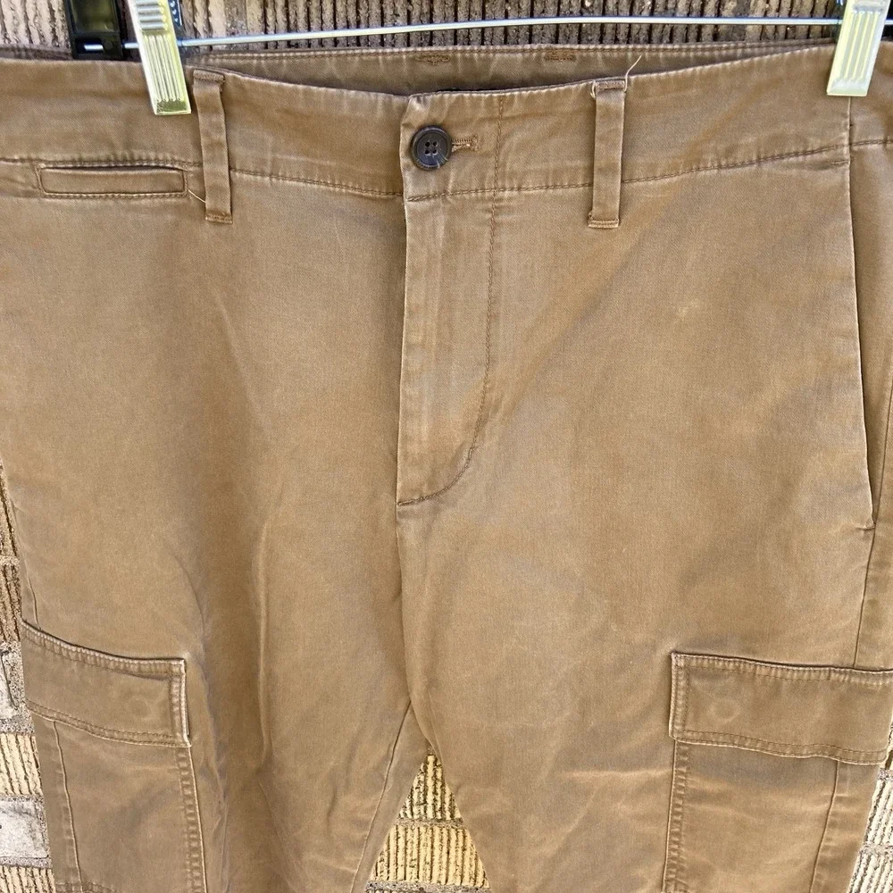 Banana Republic Men's Brown‎ Cargo Pants Size 32 X 30 Paratrooper Work Y2K